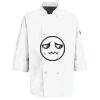 Eight Pearl Button Chef Coat with Thermometer Pocket Thumbnail