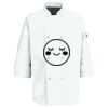 Eight Pearl Button Chef Coat with Thermometer Pocket Thumbnail