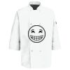 Eight Pearl Button Chef Coat with Thermometer Pocket Thumbnail