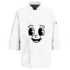 Eight Pearl Button Chef Coat with Thermometer Pocket Thumbnail
