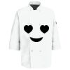 Eight Pearl Button Chef Coat with Thermometer Pocket Thumbnail