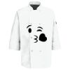 Eight Pearl Button Chef Coat with Thermometer Pocket Thumbnail