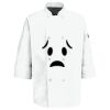 Eight Pearl Button Chef Coat with Thermometer Pocket Thumbnail
