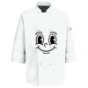 Eight Pearl Button Chef Coat with Thermometer Pocket Thumbnail