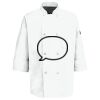 Eight Pearl Button Chef Coat with Thermometer Pocket Thumbnail