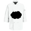 Eight Pearl Button Chef Coat with Thermometer Pocket Thumbnail