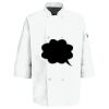 Eight Pearl Button Chef Coat with Thermometer Pocket Thumbnail