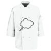 Eight Pearl Button Chef Coat with Thermometer Pocket Thumbnail