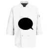 Eight Pearl Button Chef Coat with Thermometer Pocket Thumbnail