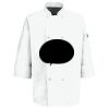 Eight Pearl Button Chef Coat with Thermometer Pocket Thumbnail