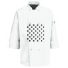 Eight Pearl Button Chef Coat with Thermometer Pocket Thumbnail