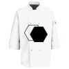 Eight Pearl Button Chef Coat with Thermometer Pocket Thumbnail