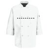 Eight Pearl Button Chef Coat with Thermometer Pocket Thumbnail