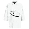 Eight Pearl Button Chef Coat with Thermometer Pocket Thumbnail