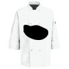Eight Pearl Button Chef Coat with Thermometer Pocket Thumbnail