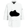 Eight Pearl Button Chef Coat with Thermometer Pocket Thumbnail