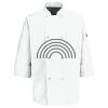 Eight Pearl Button Chef Coat with Thermometer Pocket Thumbnail