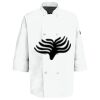 Eight Pearl Button Chef Coat with Thermometer Pocket Thumbnail