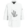 Eight Pearl Button Chef Coat with Thermometer Pocket Thumbnail