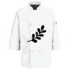Eight Pearl Button Chef Coat with Thermometer Pocket Thumbnail