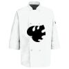 Eight Pearl Button Chef Coat with Thermometer Pocket Thumbnail