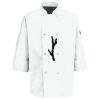 Eight Pearl Button Chef Coat with Thermometer Pocket Thumbnail