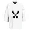 Eight Pearl Button Chef Coat with Thermometer Pocket Thumbnail