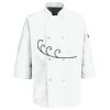 Eight Pearl Button Chef Coat with Thermometer Pocket Thumbnail
