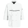 Eight Pearl Button Chef Coat with Thermometer Pocket Thumbnail