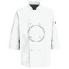 Eight Pearl Button Chef Coat with Thermometer Pocket Thumbnail