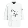Eight Pearl Button Chef Coat with Thermometer Pocket Thumbnail