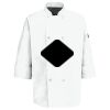 Eight Pearl Button Chef Coat with Thermometer Pocket Thumbnail