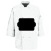 Eight Pearl Button Chef Coat with Thermometer Pocket Thumbnail