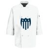 Eight Pearl Button Chef Coat with Thermometer Pocket Thumbnail