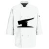 Eight Pearl Button Chef Coat with Thermometer Pocket Thumbnail