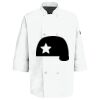 Eight Pearl Button Chef Coat with Thermometer Pocket Thumbnail