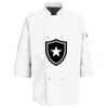 Eight Pearl Button Chef Coat with Thermometer Pocket Thumbnail