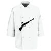 Eight Pearl Button Chef Coat with Thermometer Pocket Thumbnail