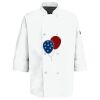 Eight Pearl Button Chef Coat with Thermometer Pocket Thumbnail