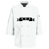 Eight Pearl Button Chef Coat with Thermometer Pocket Thumbnail