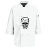 Eight Pearl Button Chef Coat with Thermometer Pocket Thumbnail