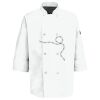 Eight Pearl Button Chef Coat with Thermometer Pocket Thumbnail