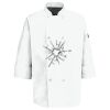 Eight Pearl Button Chef Coat with Thermometer Pocket Thumbnail