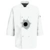 Eight Pearl Button Chef Coat with Thermometer Pocket Thumbnail