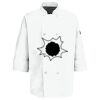 Eight Pearl Button Chef Coat with Thermometer Pocket Thumbnail