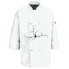 Eight Pearl Button Chef Coat with Thermometer Pocket Thumbnail