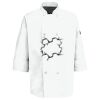 Eight Pearl Button Chef Coat with Thermometer Pocket Thumbnail