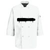 Eight Pearl Button Chef Coat with Thermometer Pocket Thumbnail