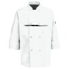 Eight Pearl Button Chef Coat with Thermometer Pocket Thumbnail