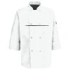 Eight Pearl Button Chef Coat with Thermometer Pocket Thumbnail
